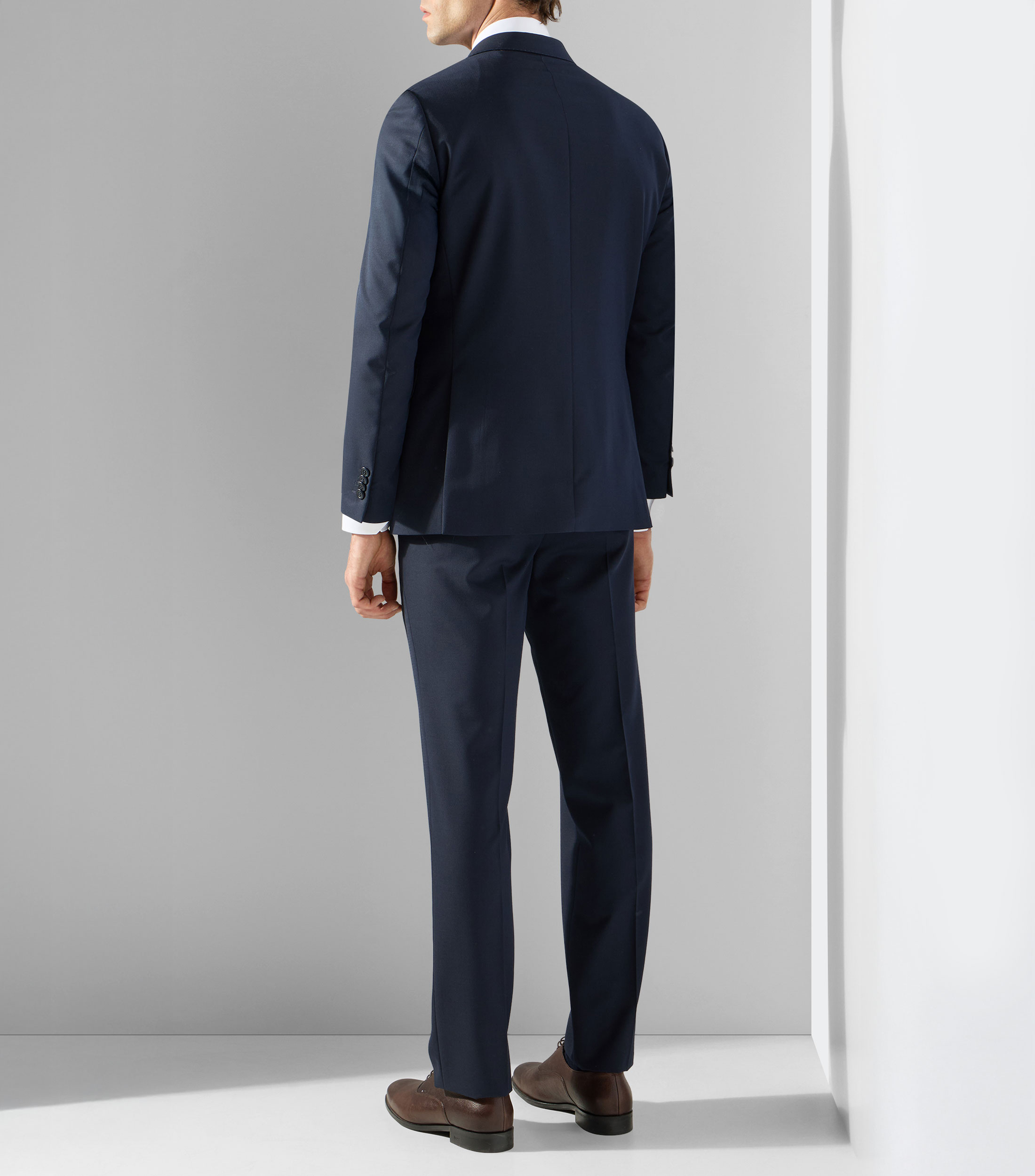 Traje de corte slim liso Hombre